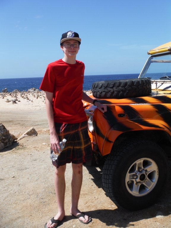 Ryan and our Jeep