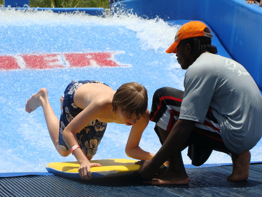 Ryan on Flowrider