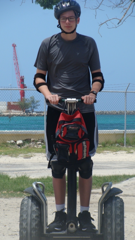 Ryan on Segway