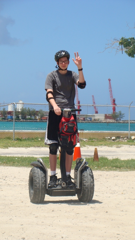 Ryan on Segway