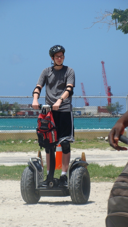 Ryan on Segway