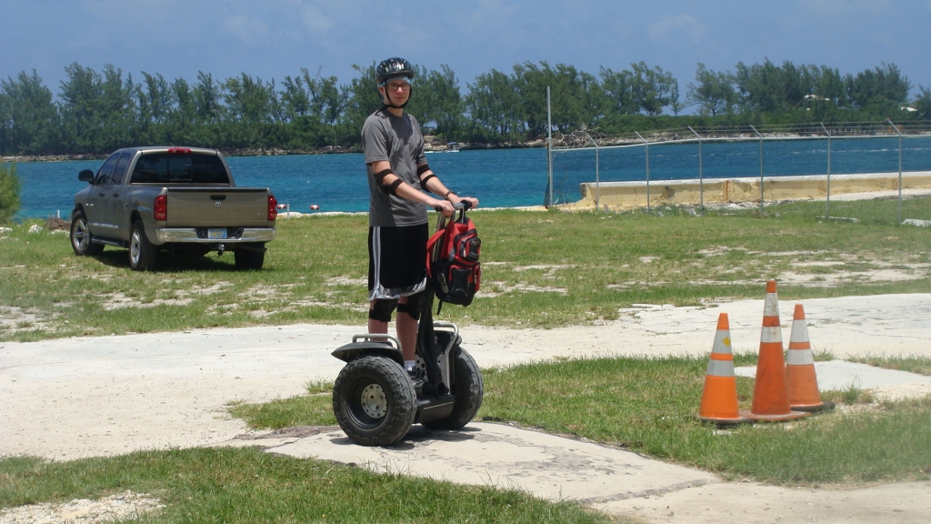 Ryan on Segway