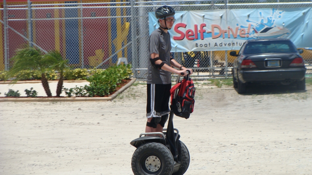 Ryan on Segway