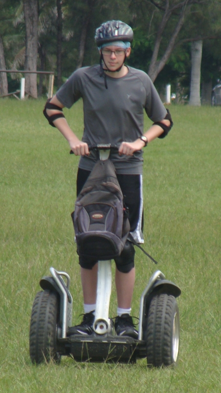 Ryan on Segway