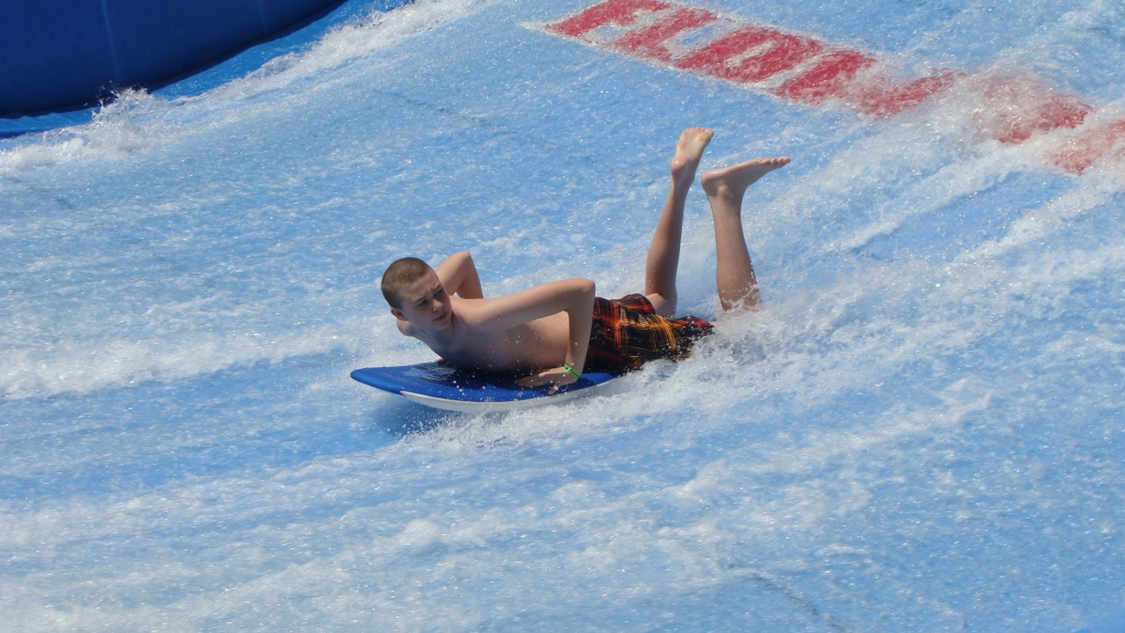 Ryan on the Flowrider