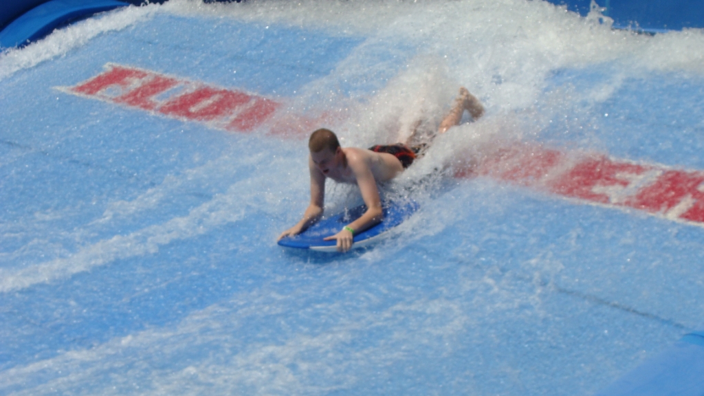 Ryan on the Flowrider