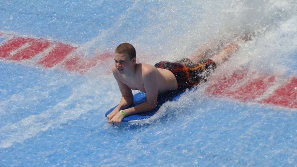 Ryan on the Flowrider