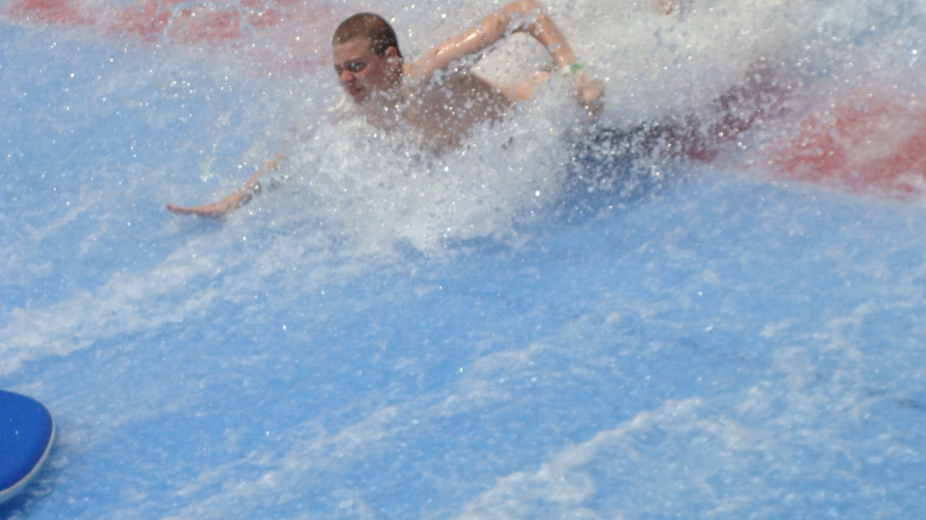 Ryan on the Flowrider