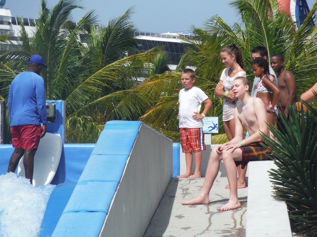 Ryan on the Flowrider