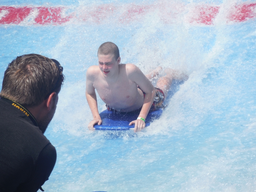 Ryan on the Flowrider