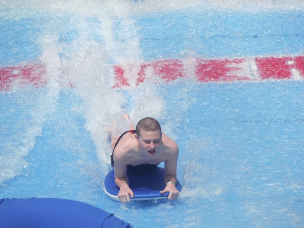 Ryan on the Flowrider