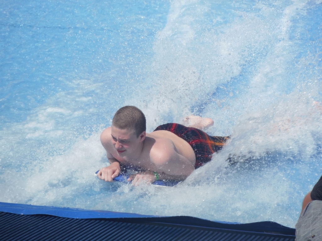 Ryan on the Flowrider