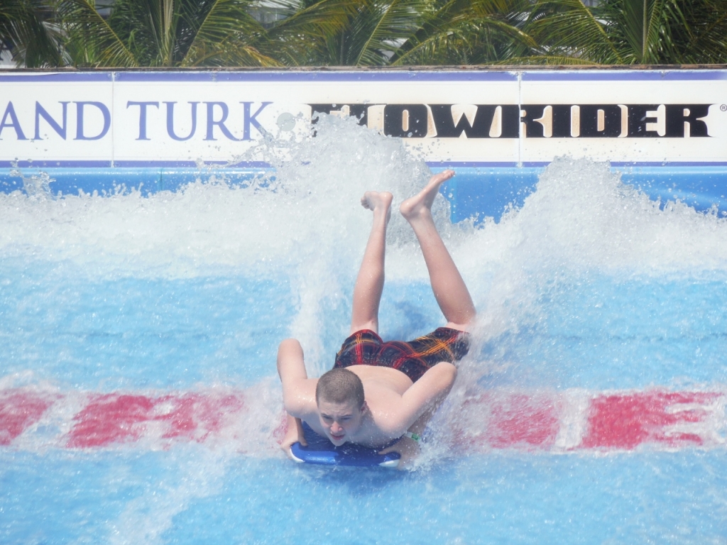 Ryan on the Flowrider