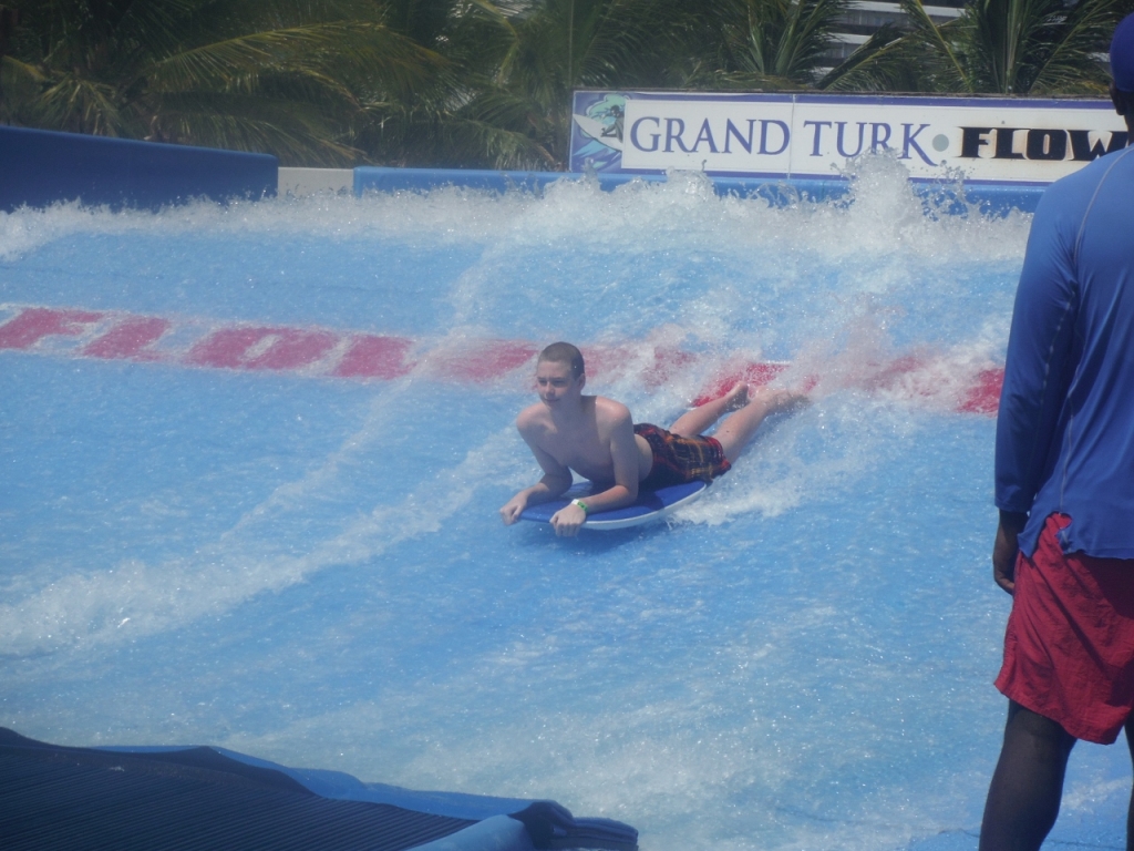 Ryan on the Flowrider