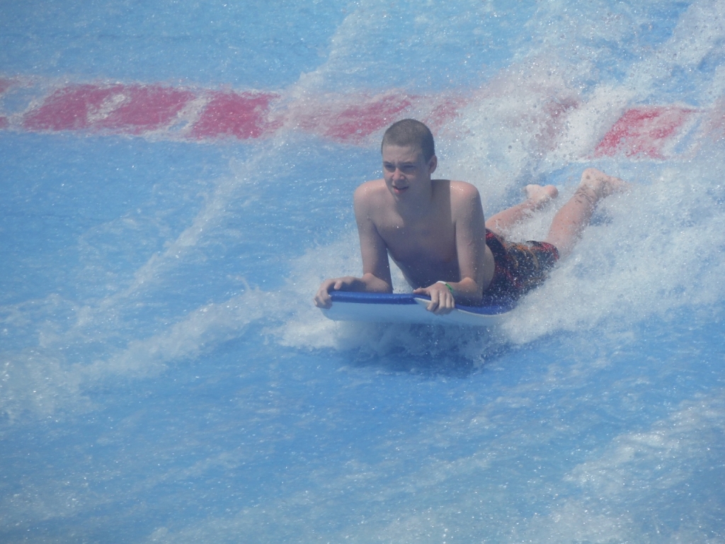 Ryan on the Flowrider