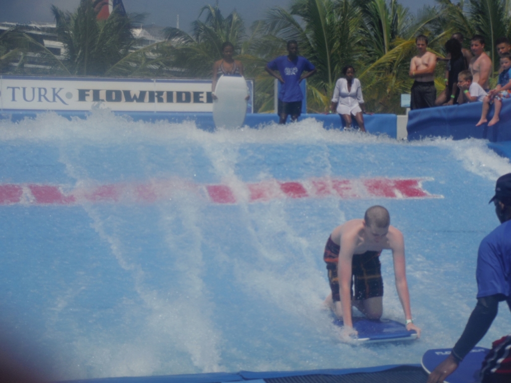 Ryan on the Flowrider