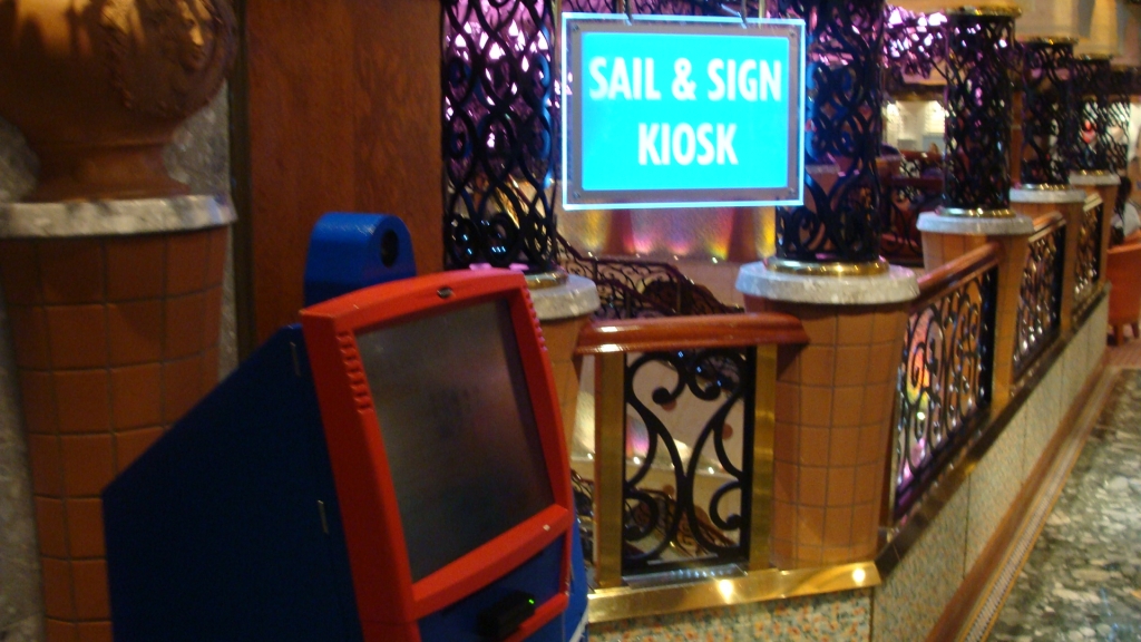 Sail & Sign Kiosk