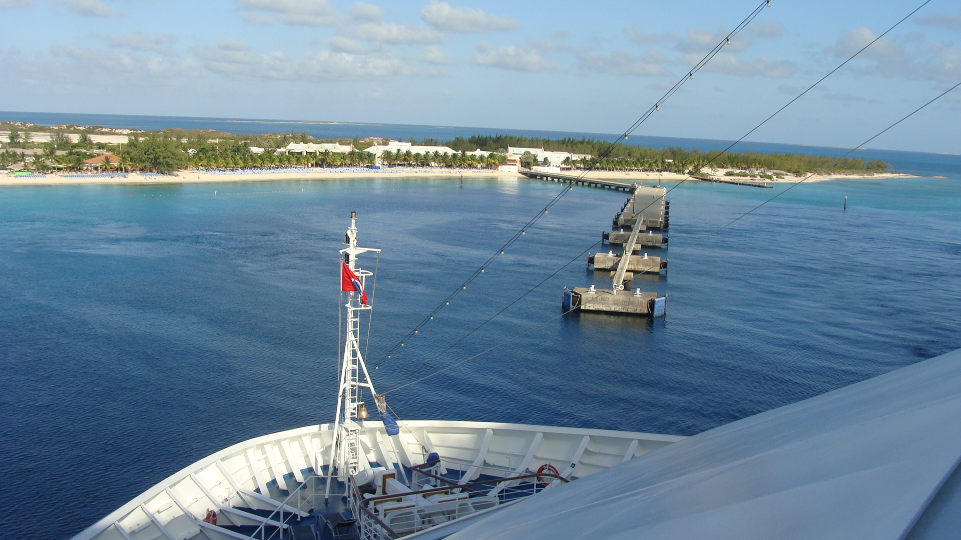 Sailing from Grand Turk