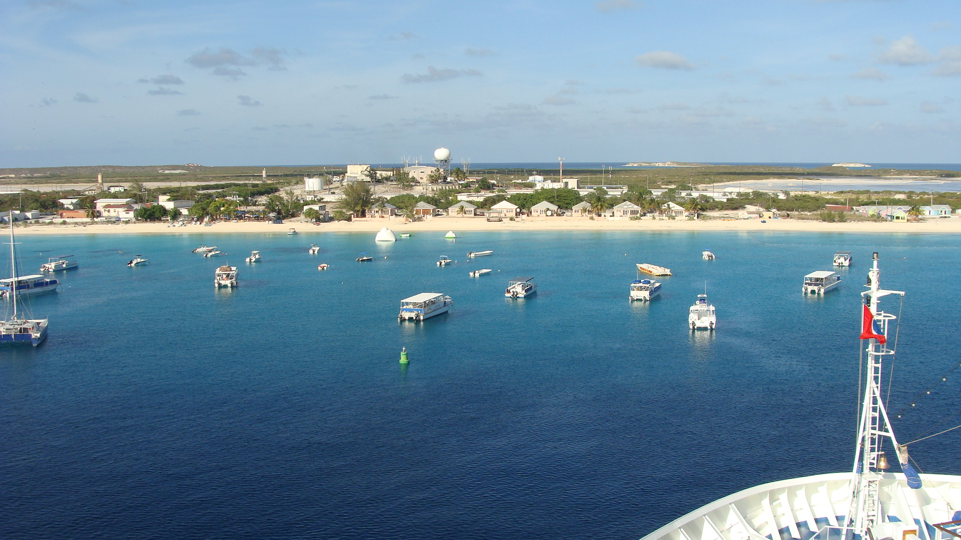 Sailing from Grand Turk