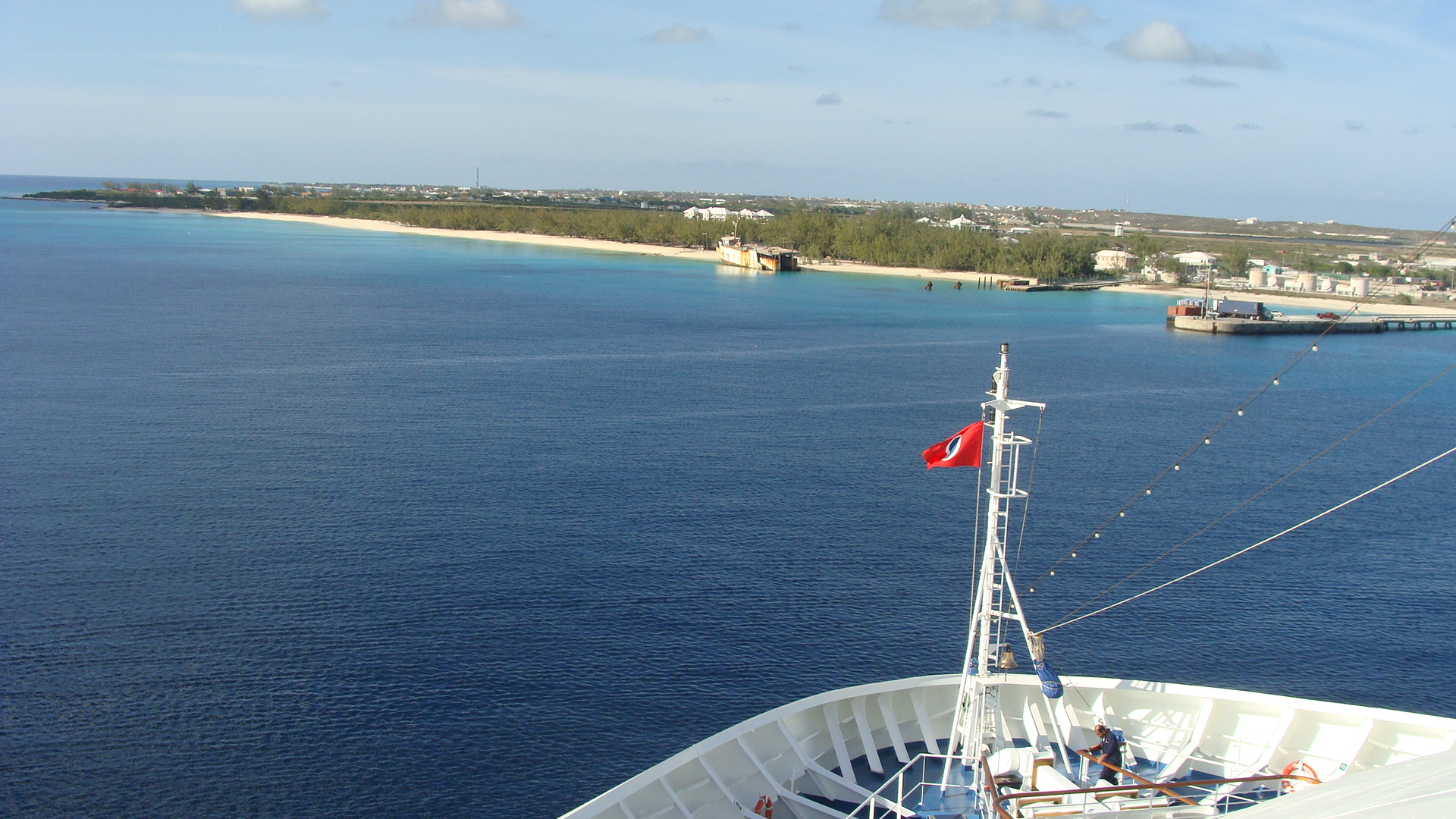 Sailing from Grand Turk