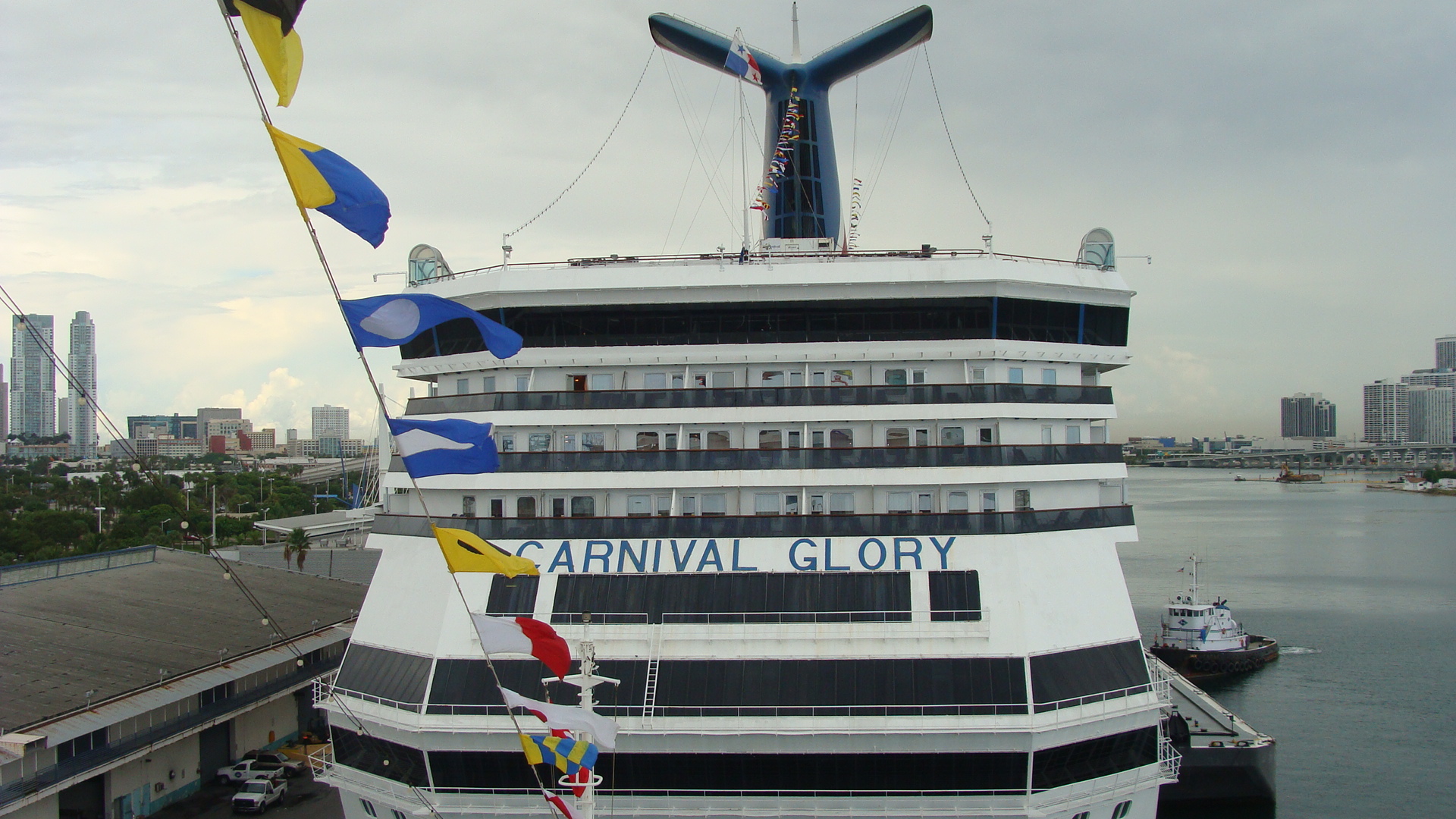 Secret Deck view - Carnival Glory