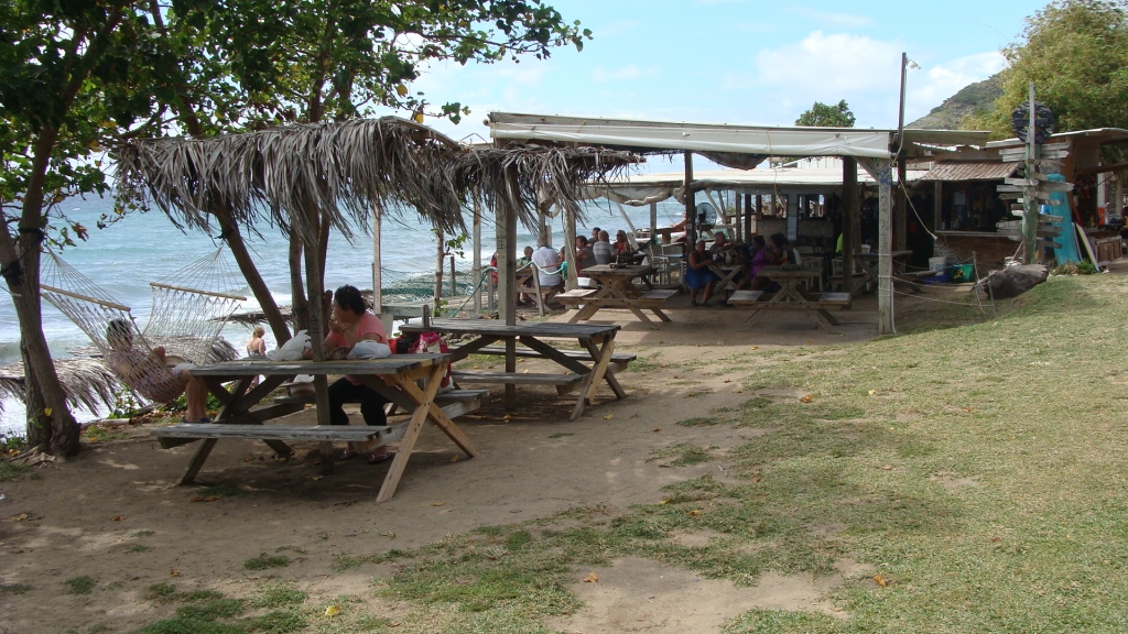 ShipWreck Bar covered seating