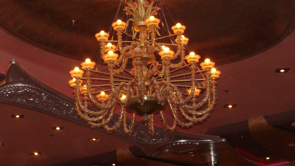 Silver Olympian Dining Room chandelier