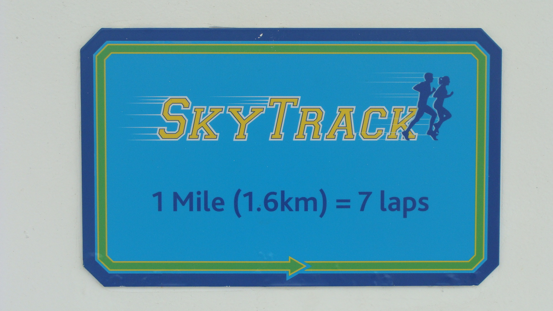 Sky Track sign