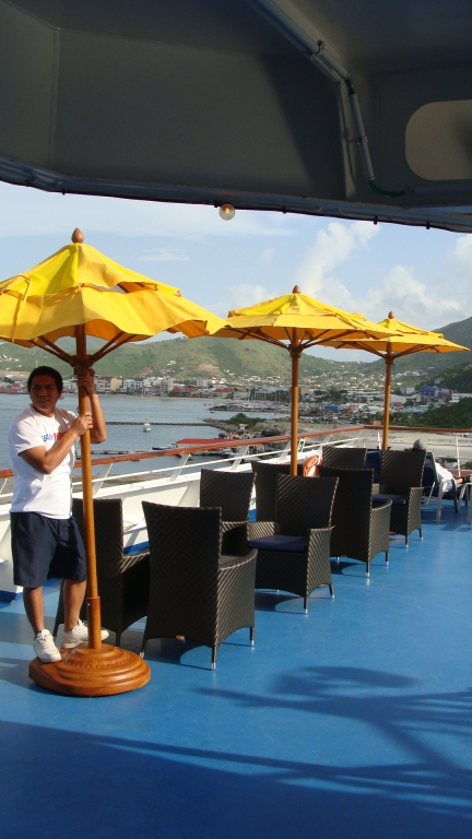 Smoking section - Deck 10 aft starboard side