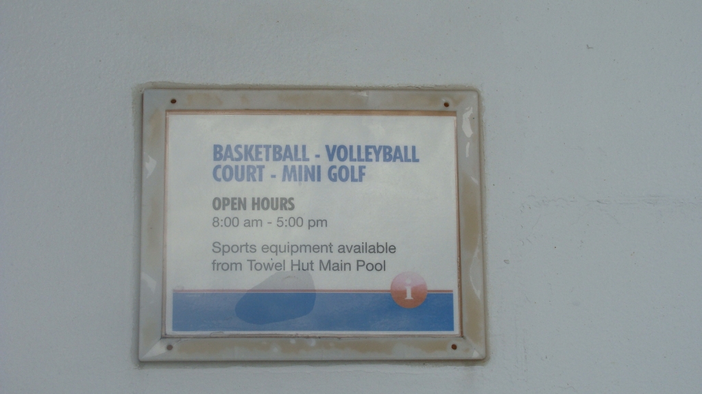 Sports Deck sign