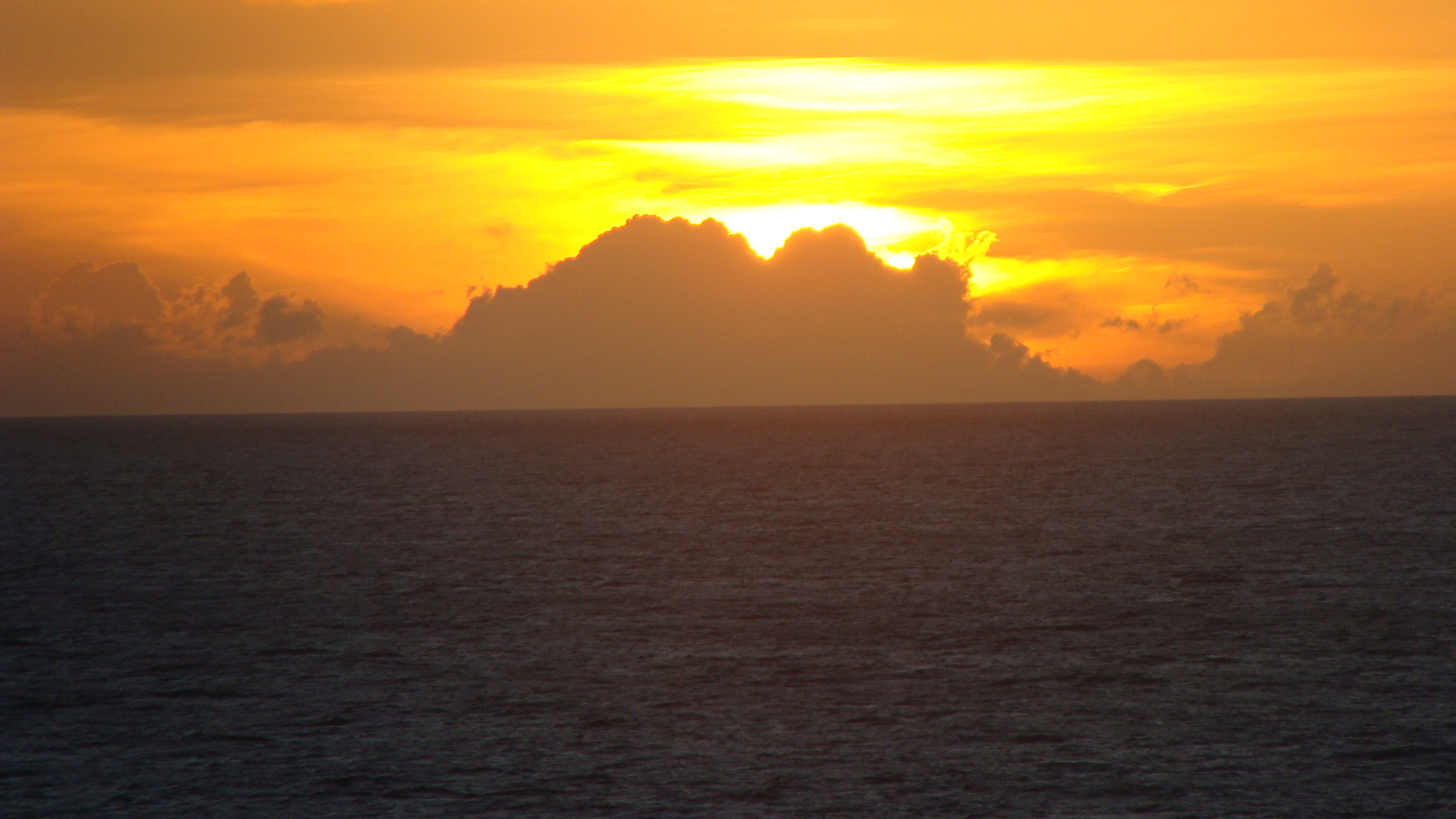 St. Maarten sunset