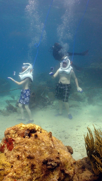 St. Thomas - Helmet Dive