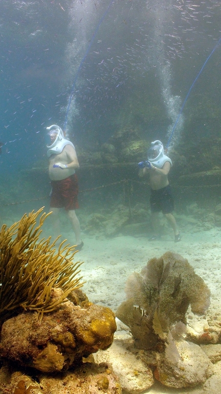 St. Thomas - Helmet Dive