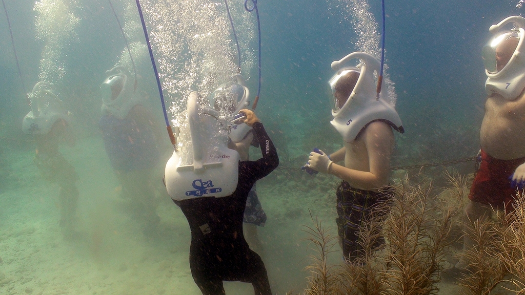 St.Thomas - Helmet Dive