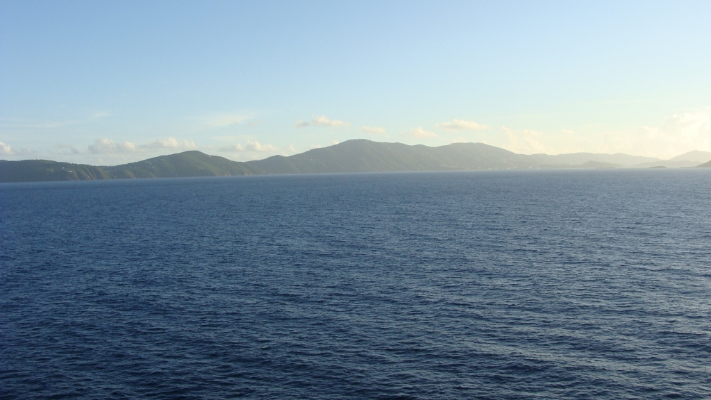 St. Thomas in the distance