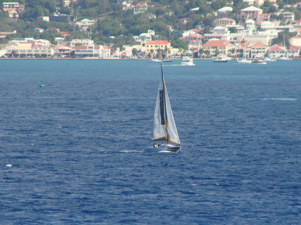 St. Thomas sailboat