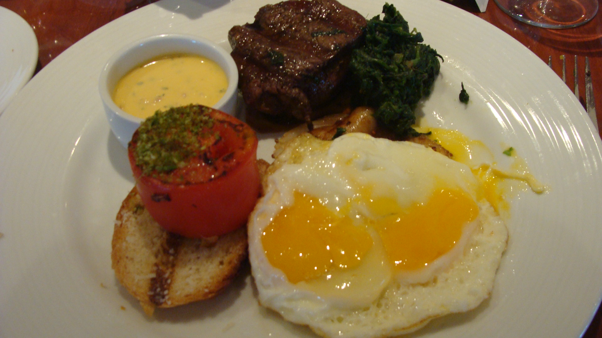 Steak & eggs