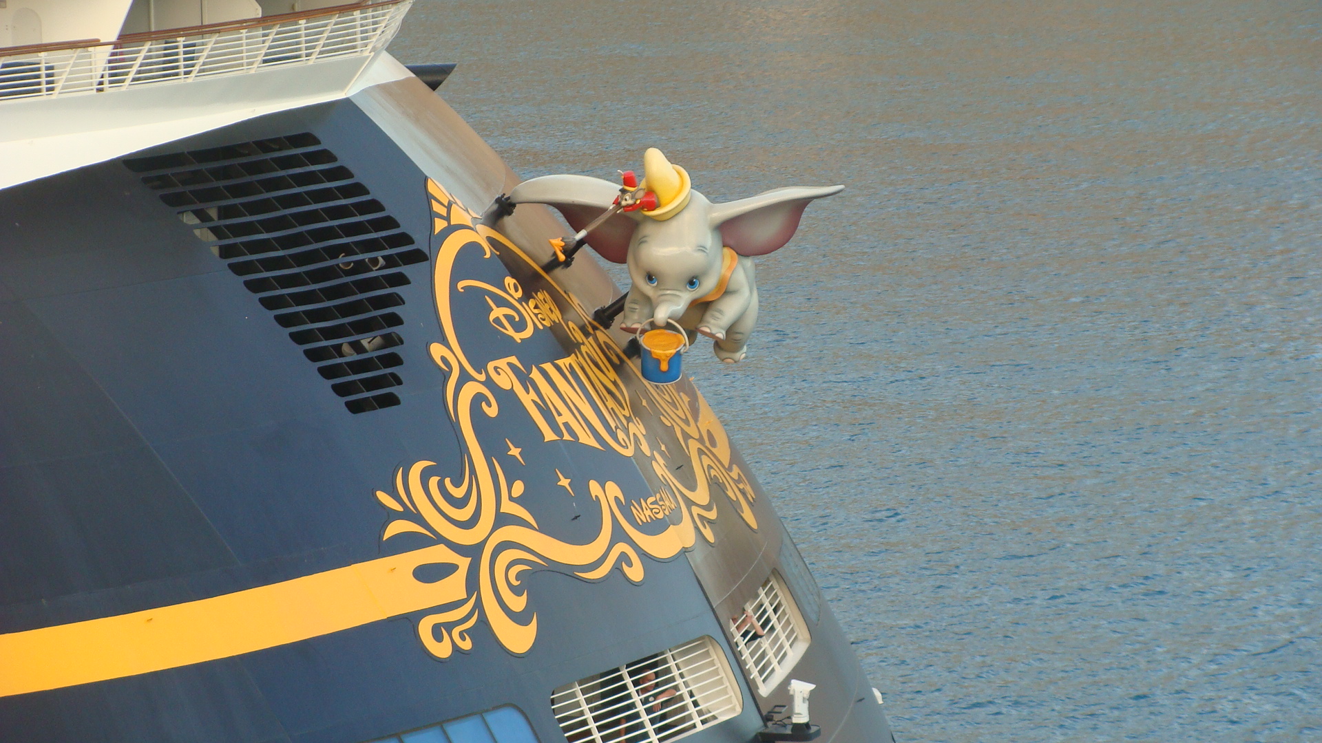 Stern of the Disney Fantasy