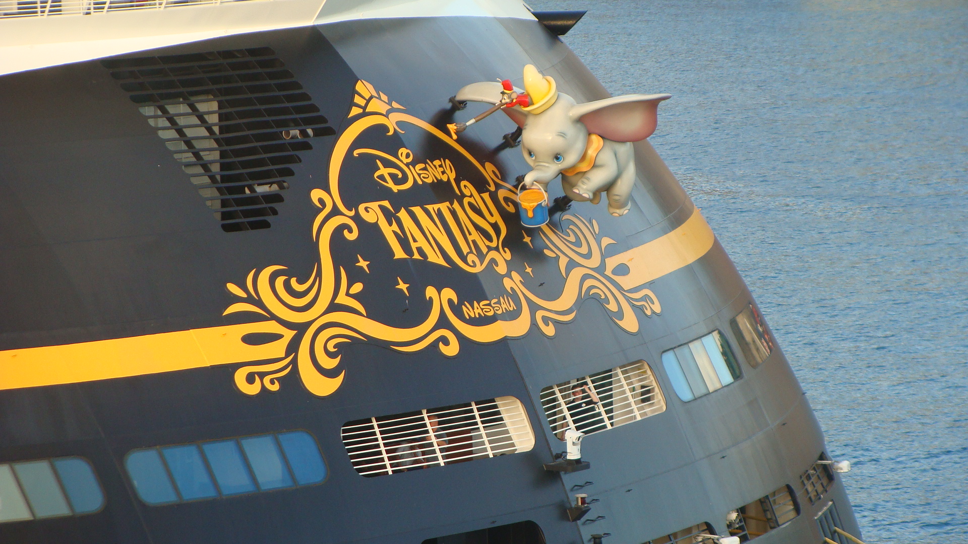 Stern of the Disney Fantasy