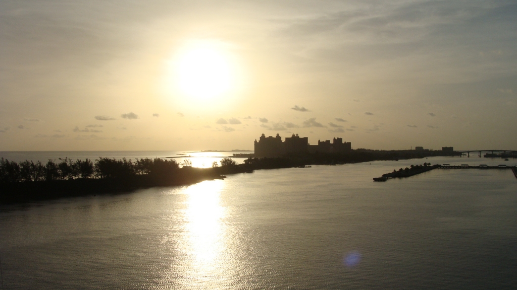 Sunrise over the Atlantis