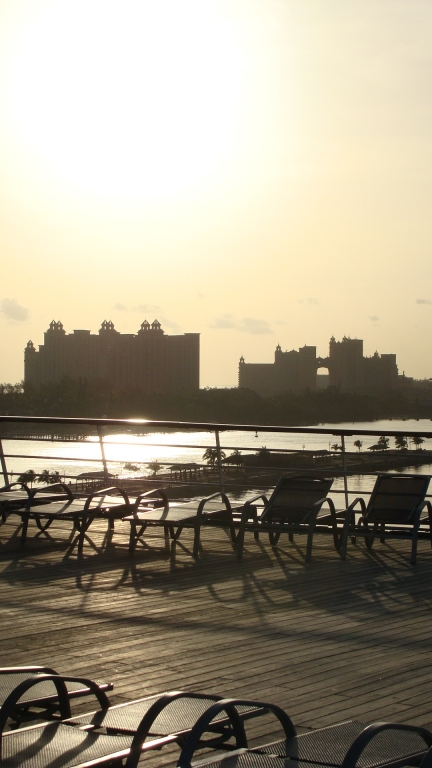 Sunrise over the Atlantis