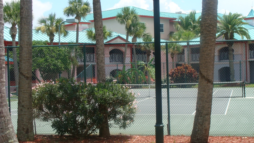 Tennis courts