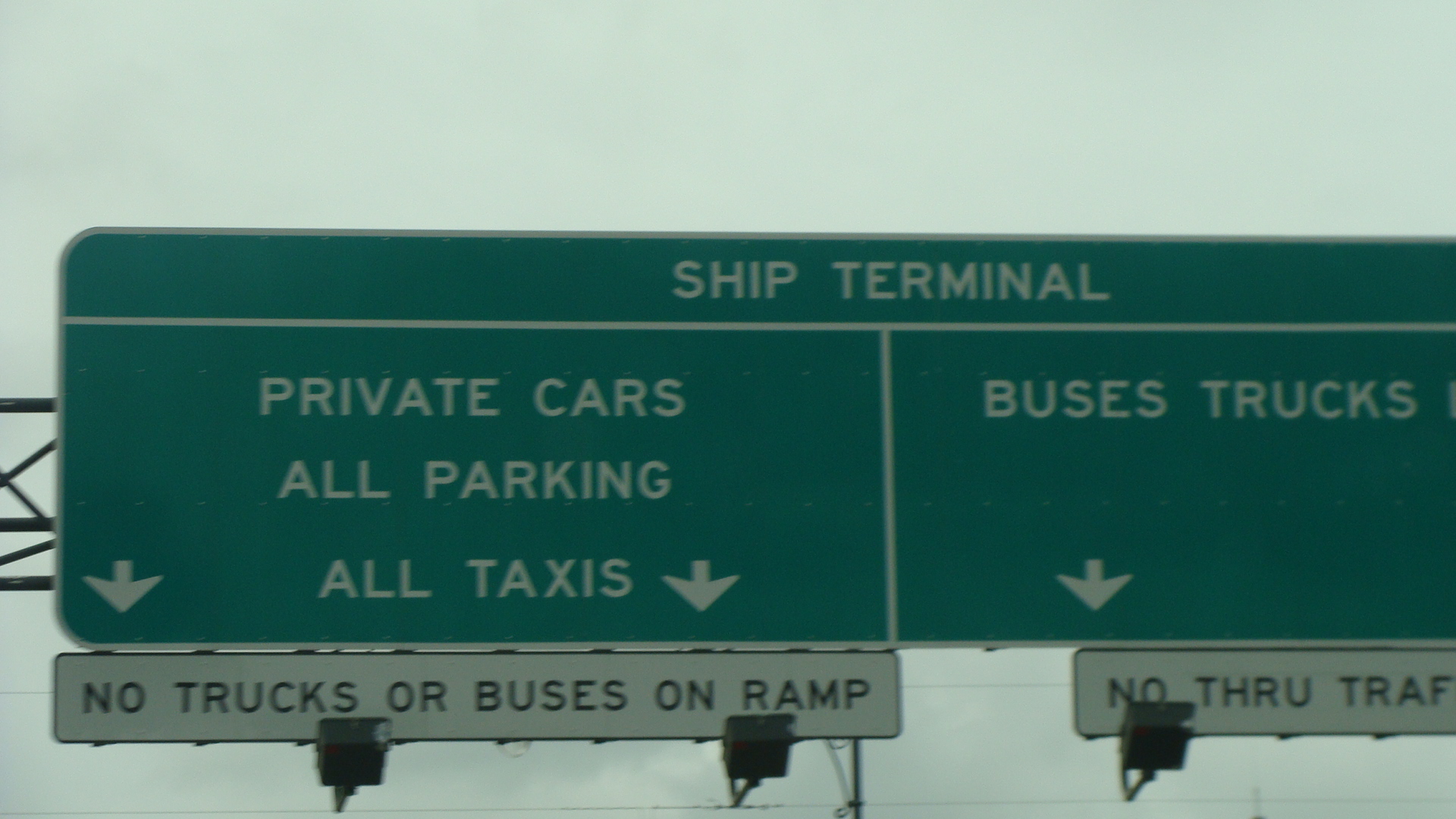 Terminal signs