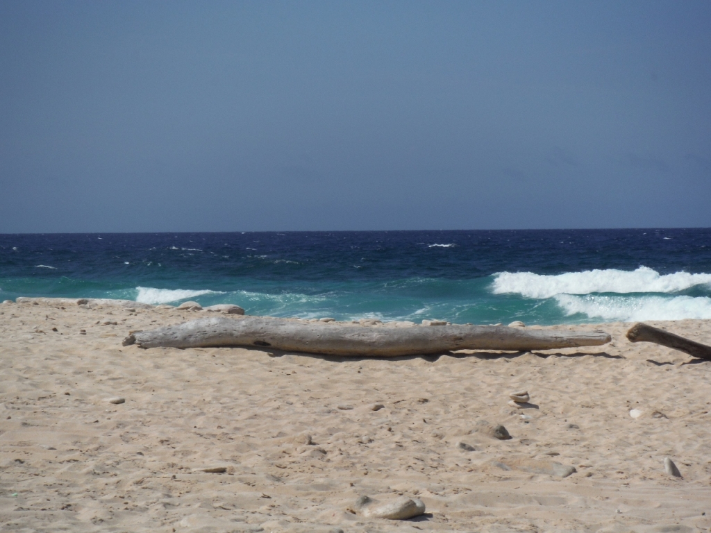 The beach by the baby bridge