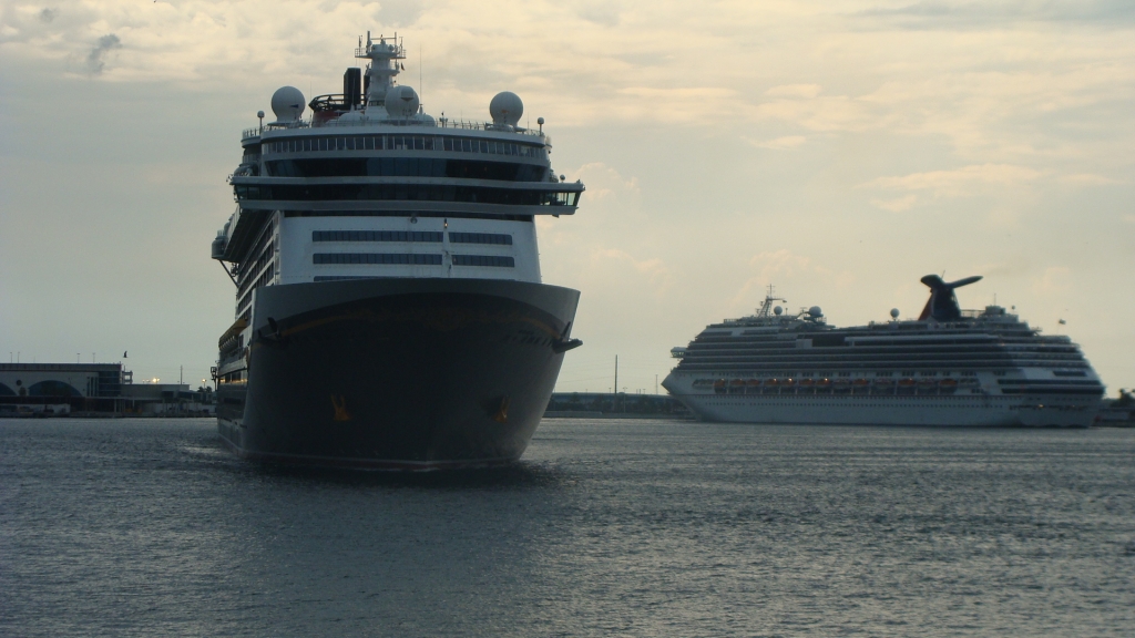 The Disney Dream sails from Port Canaveral