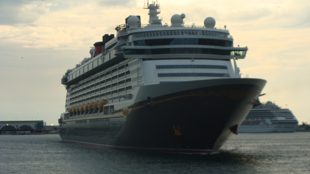 The Disney Dream sails from Port Canaveral