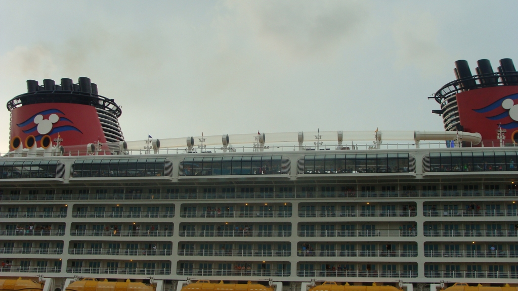 The Disney Dream sails from Port Canaveral