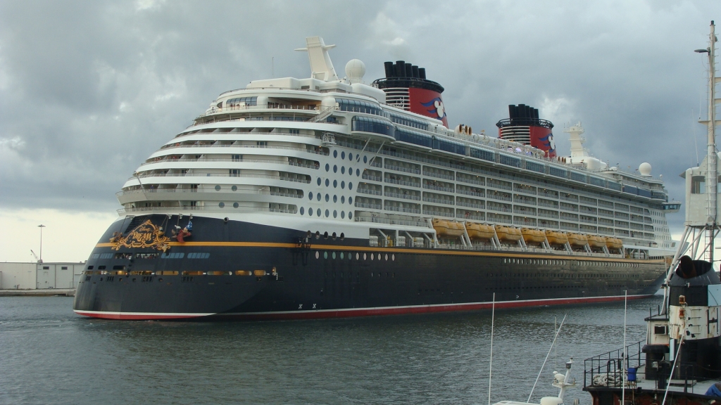 The Disney Dream sails from Port Canaveral