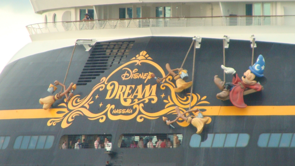 The Disney Dream sails from Port Canaveral