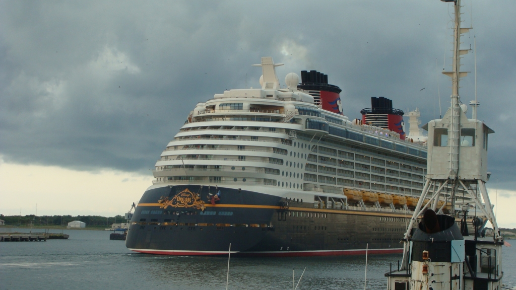 The Disney Dream sails from Port Canaveral